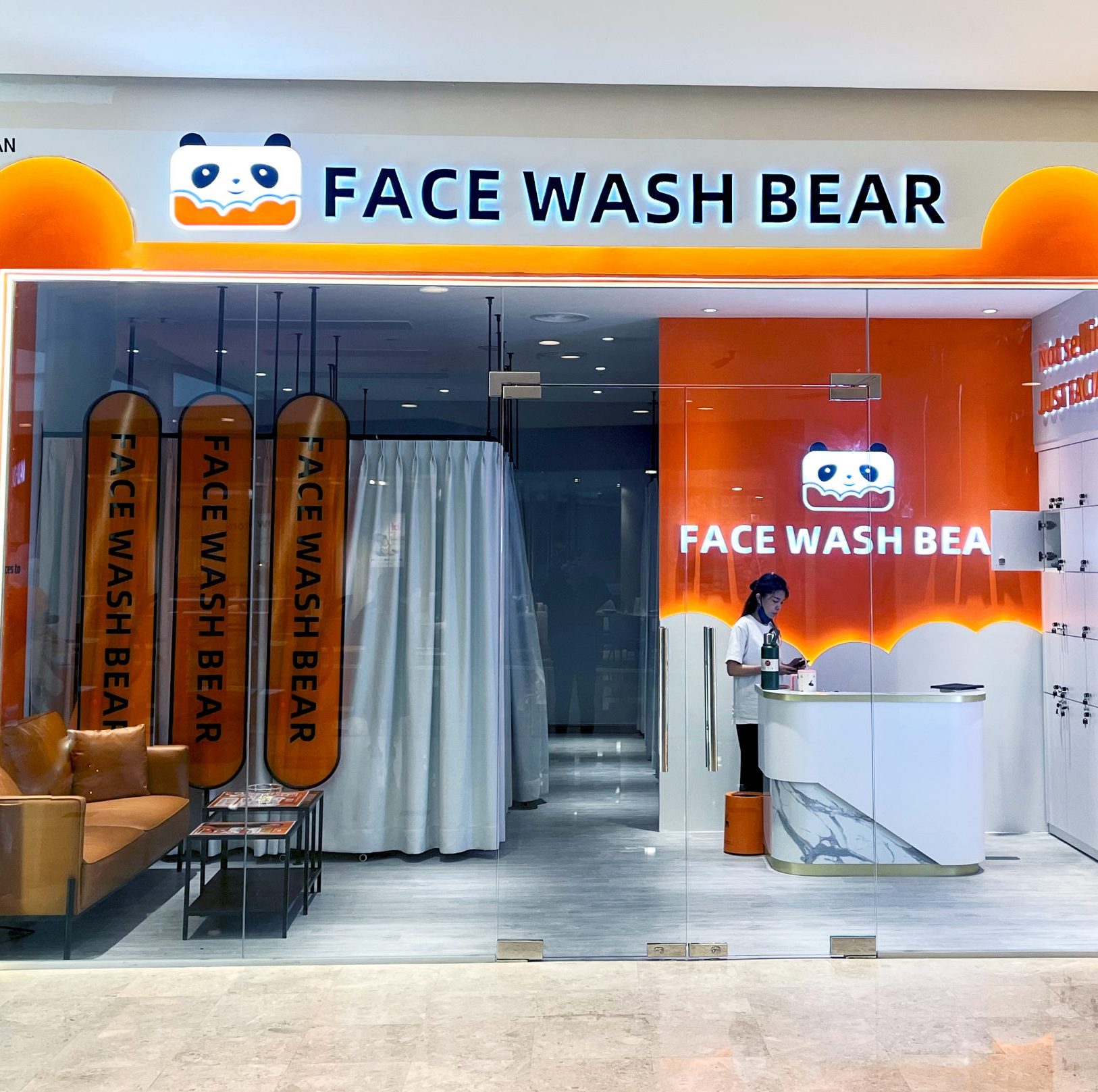 face wash bear